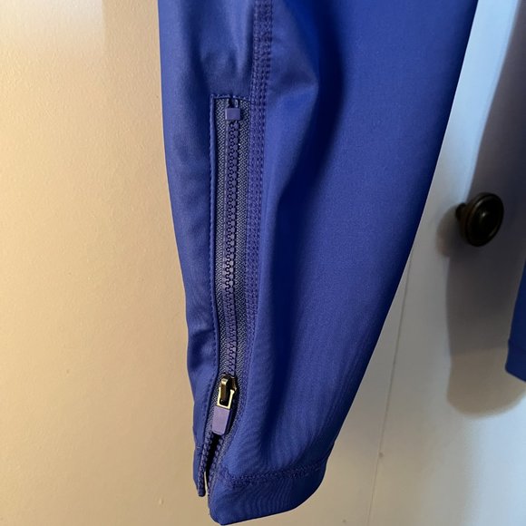 High-Waisted UltraCool Spin Pant 1X Tall / Lapis Shine - Picture 5 of 7